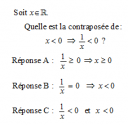 Répondez A  ou   B  ou  C