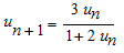 Relation de recurrencepour u