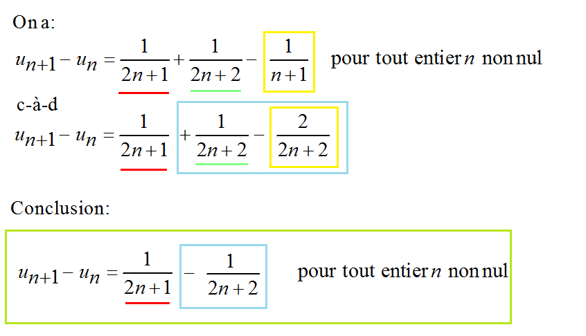 Simplificationdru n 1 u n